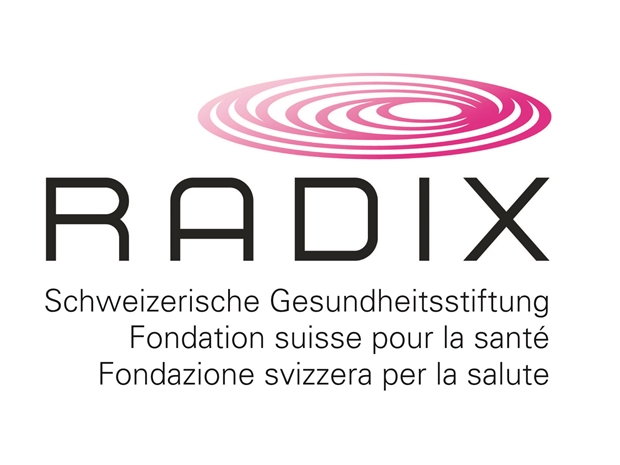RADIX - Schweizerische Gesundheitsstiftung klein mit Text