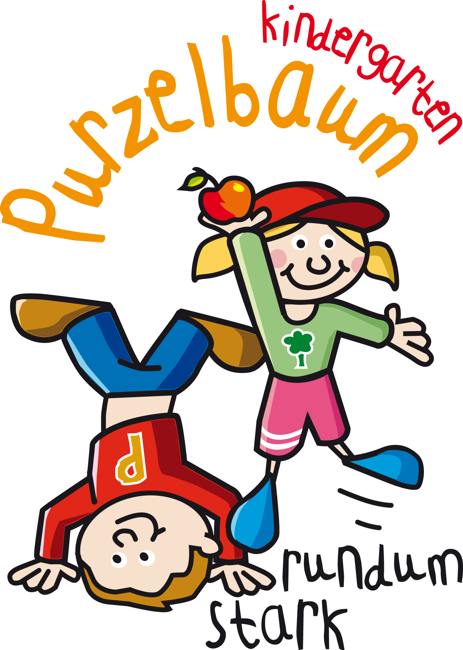 Logo - Purzelbaum Kindergarten rundum stark