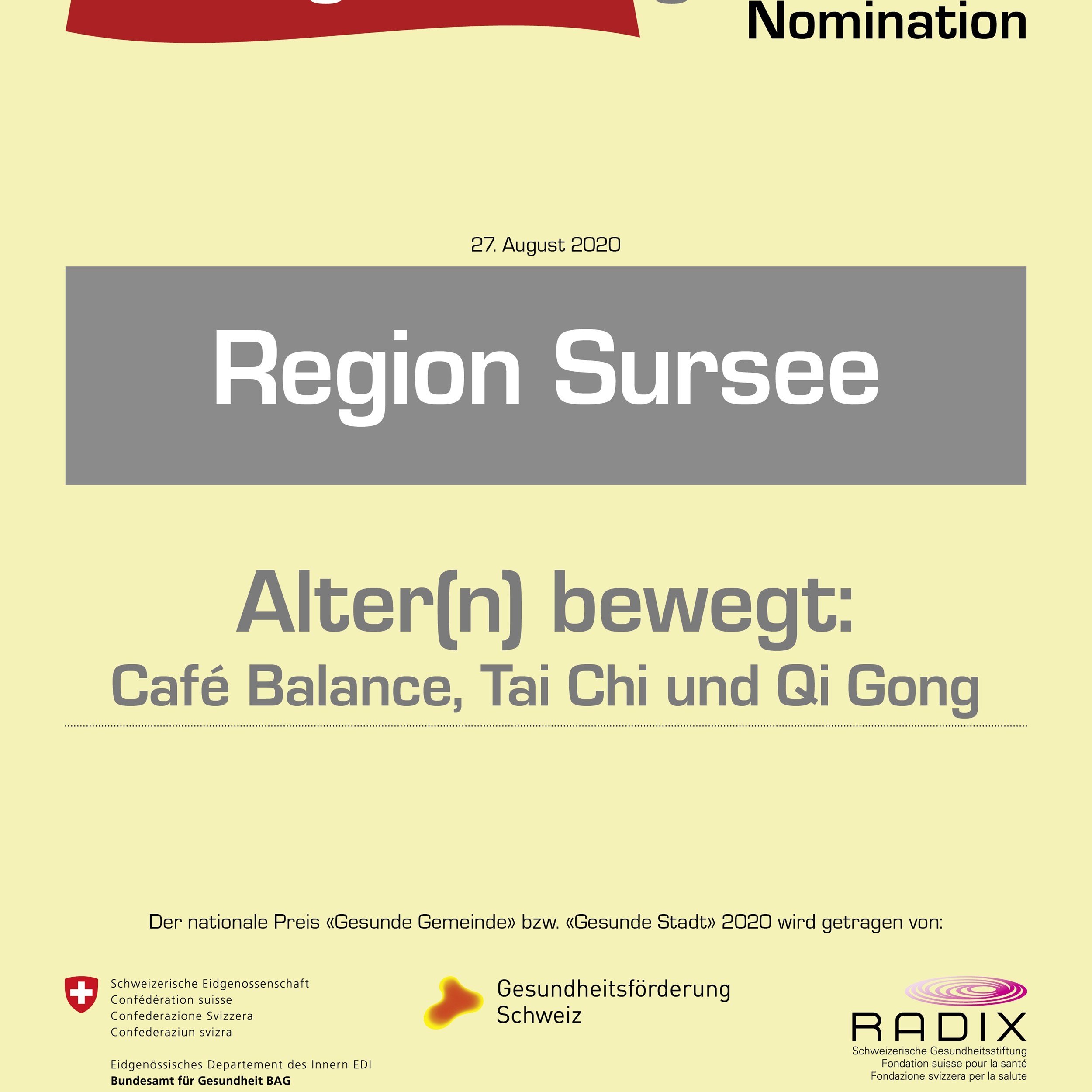 Gg Nomination 2020 Region Sursee