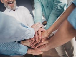 Hände Lokal Vernetzt Hände Lokal Vernetzt