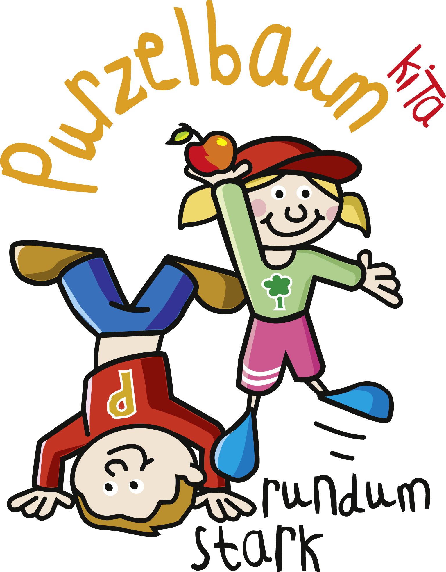 Logo - Purzelbaum KiTa rundum stark